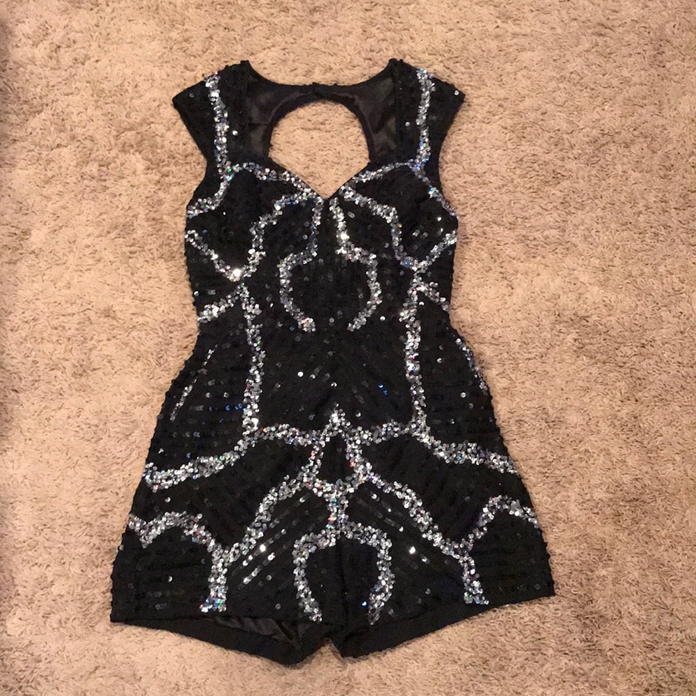 Sequin romper